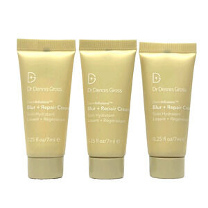 3x Dr Dennis Gross DermInfusions Blur + Repair Cream 7ml Each Travel Size AA